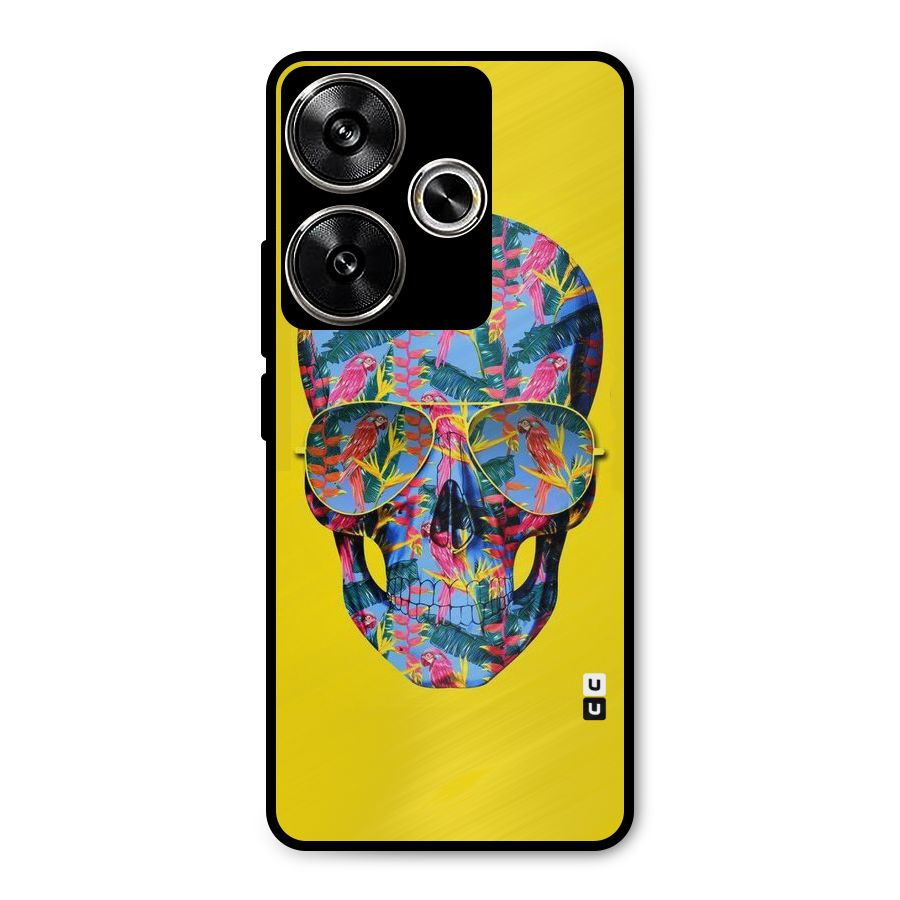 Skull Swag Metal Back Case for Poco F6