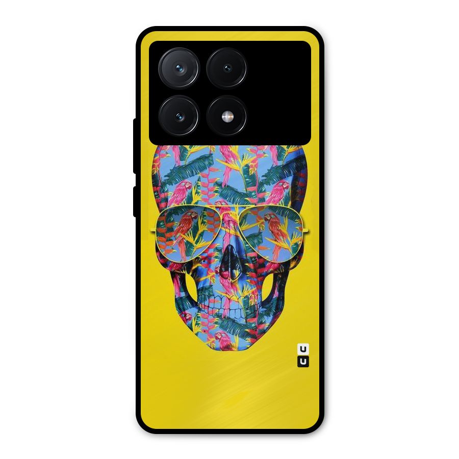 Skull Swag Metal Back Case for Poco X6 Pro