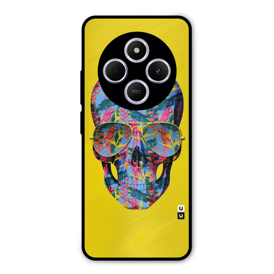 Skull Swag Metal Back Case for Redmi 14C