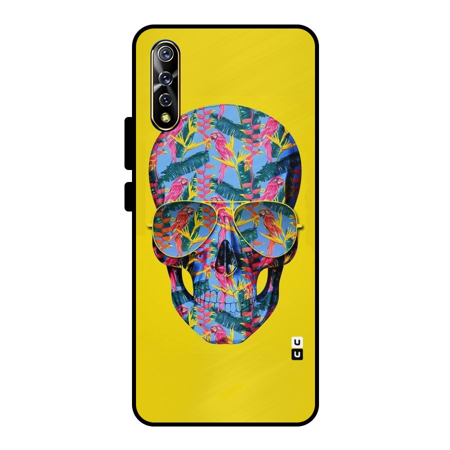 Skull Swag Metal Back Case for Vivo S1
