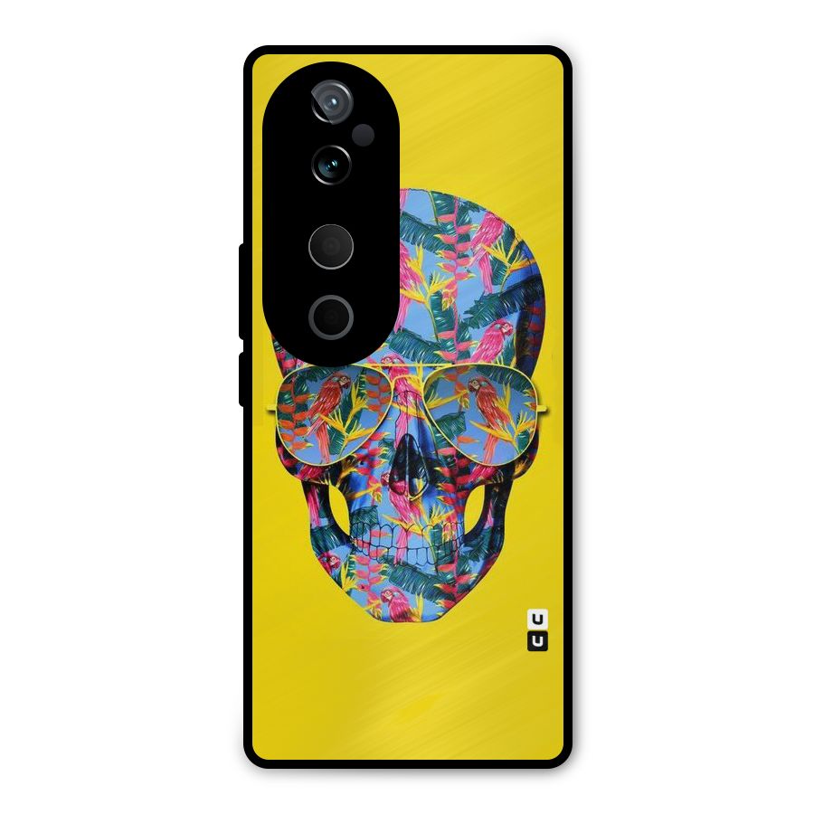 Skull Swag Metal Back Case for Vivo T3 Ultra