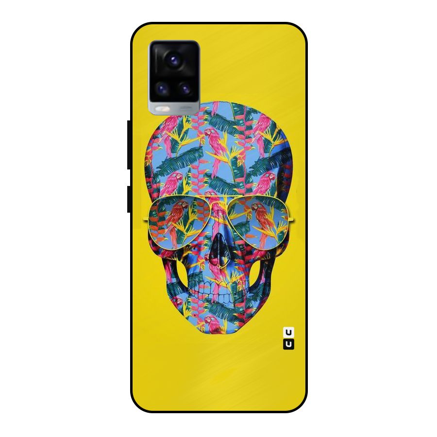 Skull Swag Metal Back Case for Vivo V20 2021
