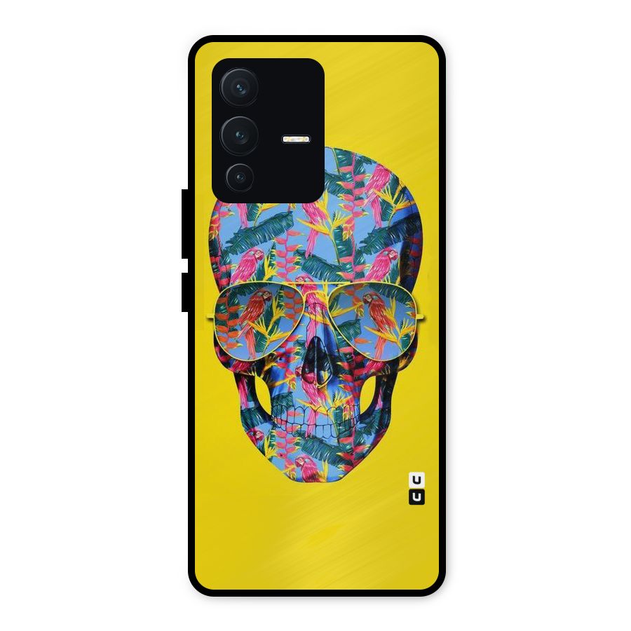 Skull Swag Metal Back Case for Vivo V23 5G