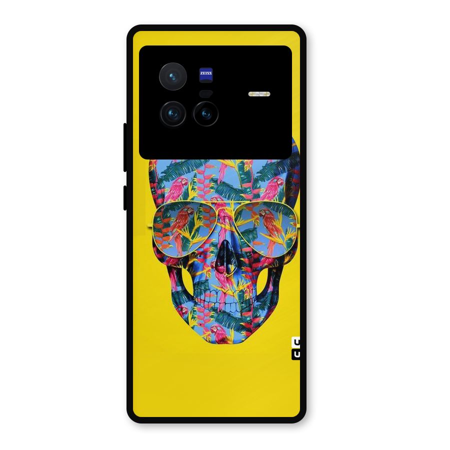 Skull Swag Metal Back Case for Vivo X80