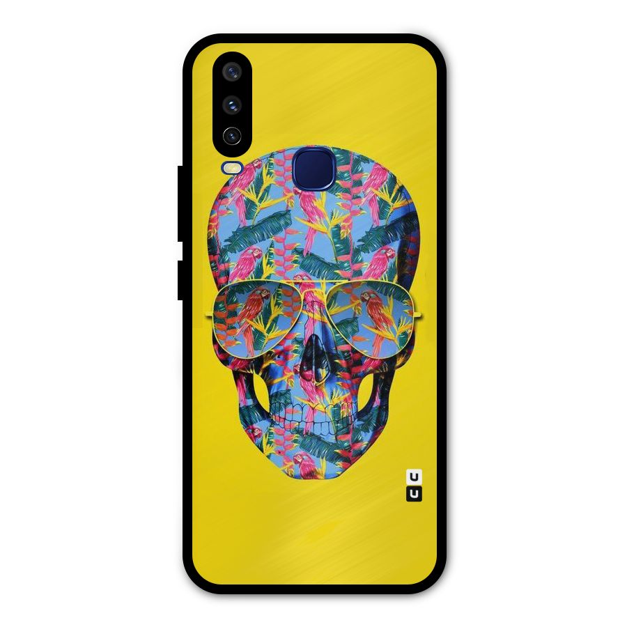 Skull Swag Metal Back Case for Vivo Y12