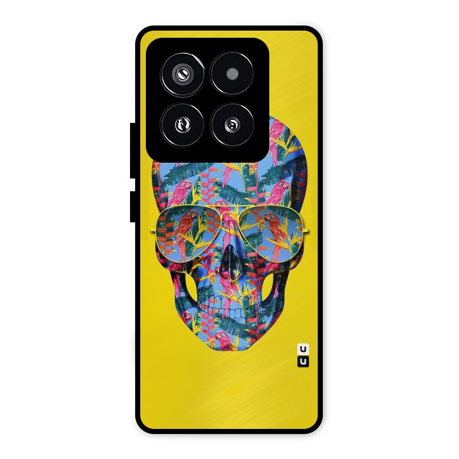 Skull Swag Metal Back Case for Xiaomi 14 Pro