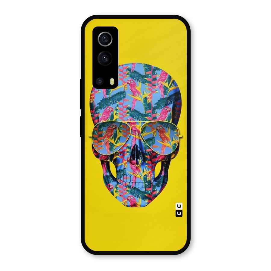 Skull Swag Metal Back Case for iQOO Z3
