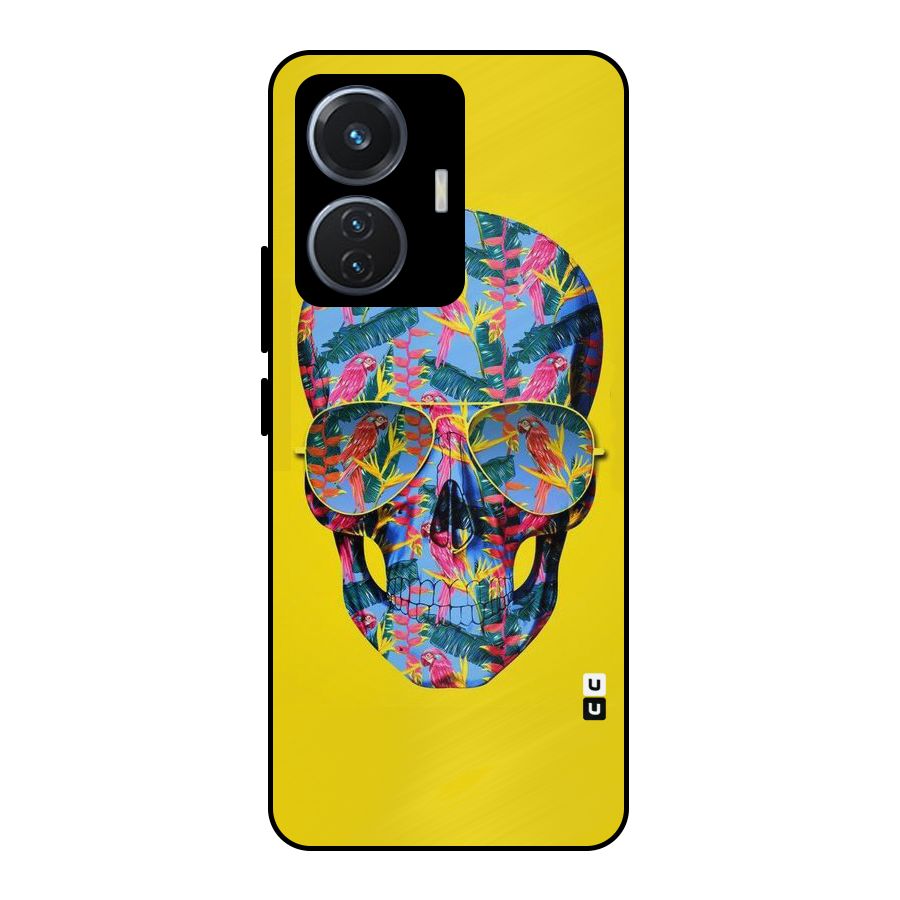Skull Swag Metal Back Case for iQOO Z6 44W