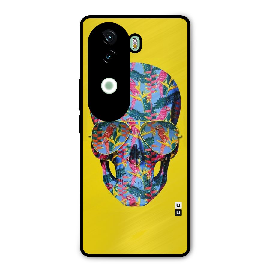 Skull Swag Metal Back Case for iQOO Z9s