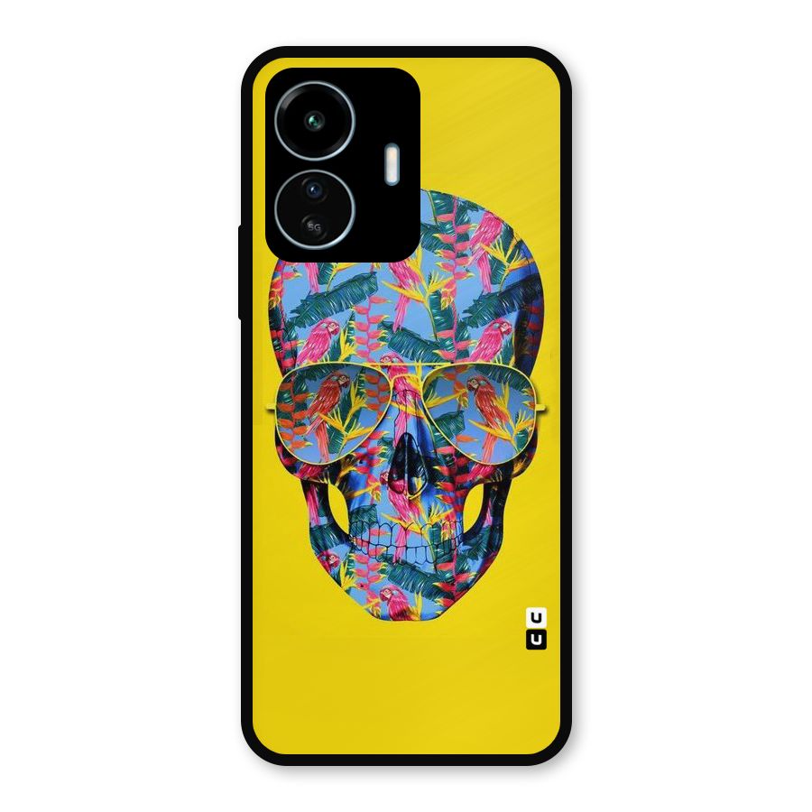 Skull Swag Metal Back Case for vivo iQOO Z6 Lite 5G