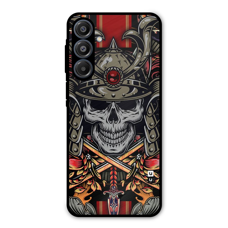 Skull Swords Snakes Metal Back Case for Galaxy A16 5G
