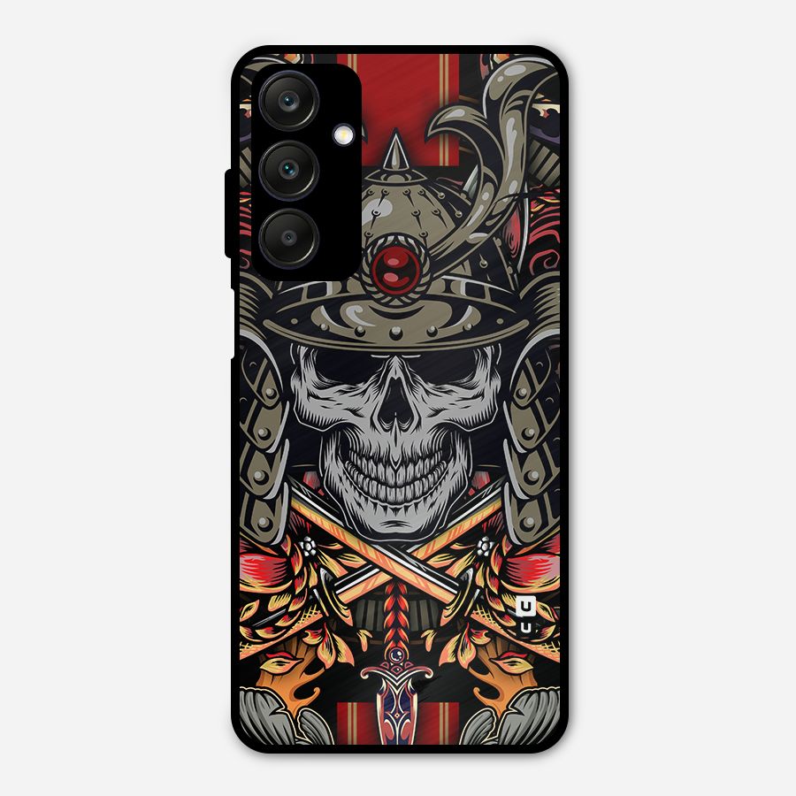 Skull Swords Snakes Metal Back Case for Galaxy A25 5G