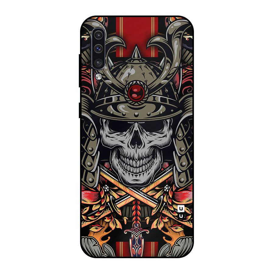 Skull Swords Snakes Metal Back Case for Galaxy A50s