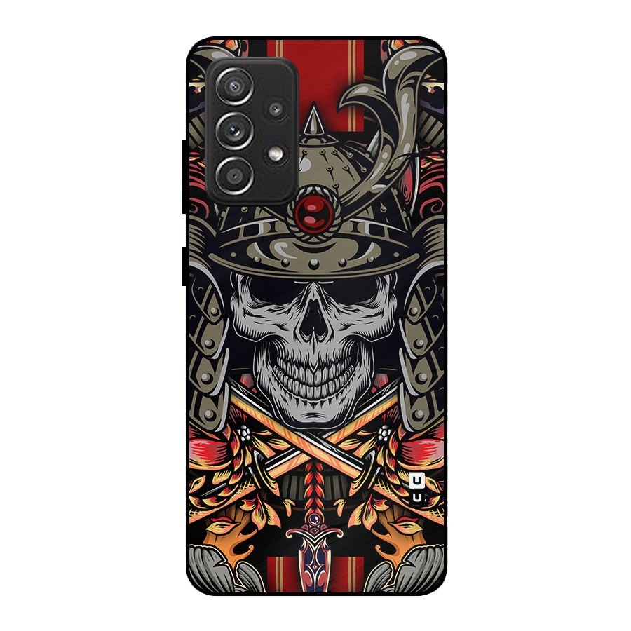 Skull Swords Snakes Metal Back Case for Galaxy A52s 5G