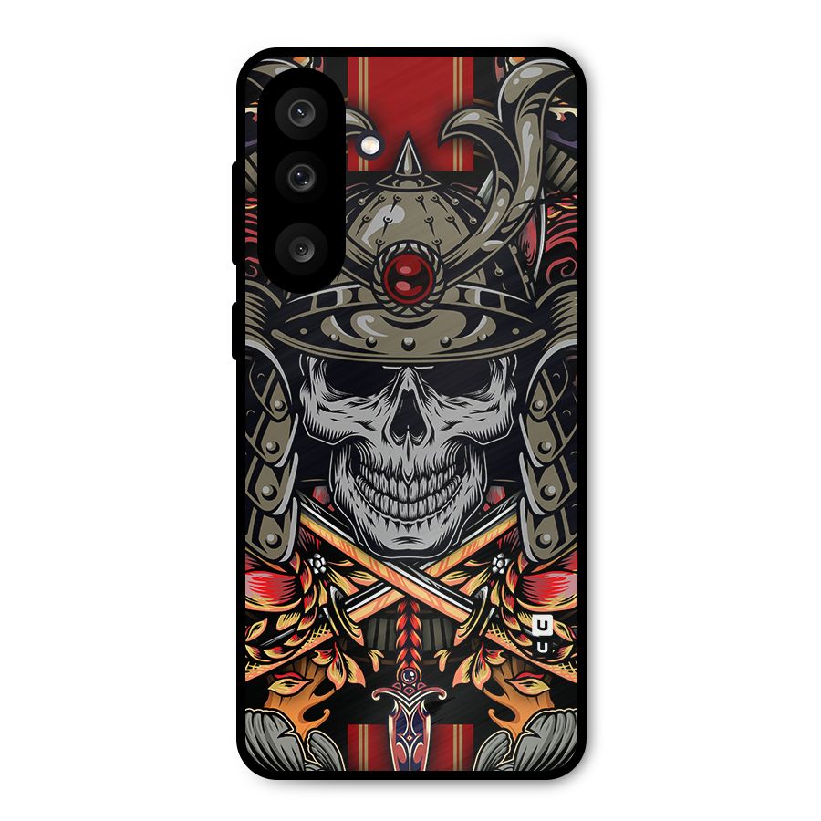 Skull Swords Snakes Metal Back Case for Galaxy F56