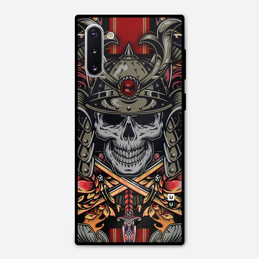 Skull Swords Snakes Metal Back Case for Galaxy Note 10