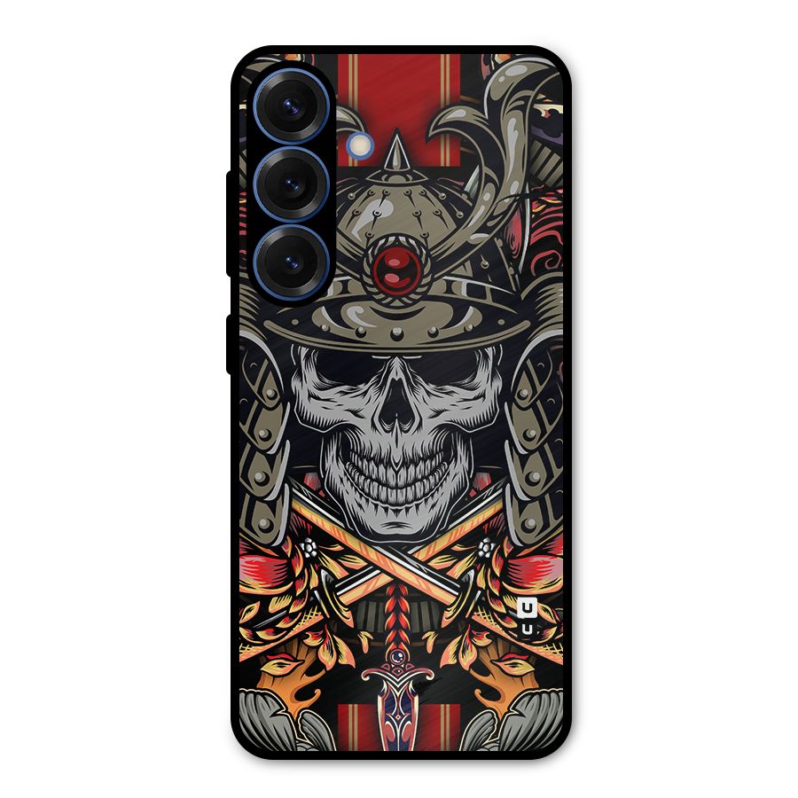 Skull Swords Snakes Metal Back Case for Galaxy S25