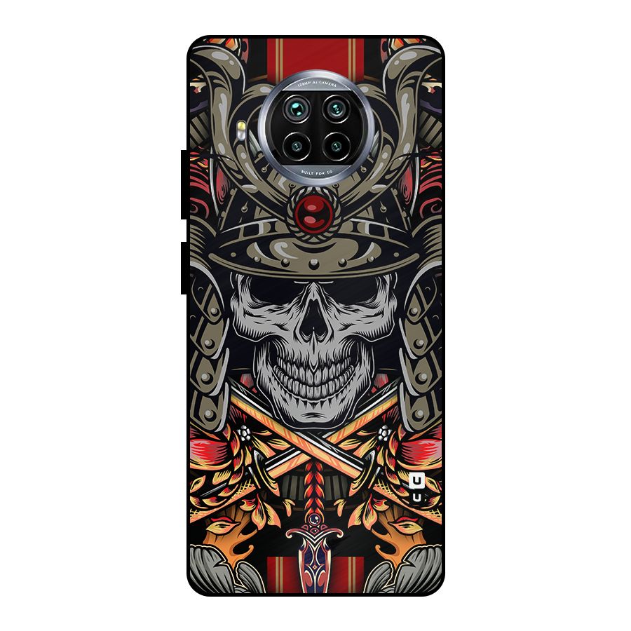 Skull Swords Snakes Metal Back Case for Mi 10i