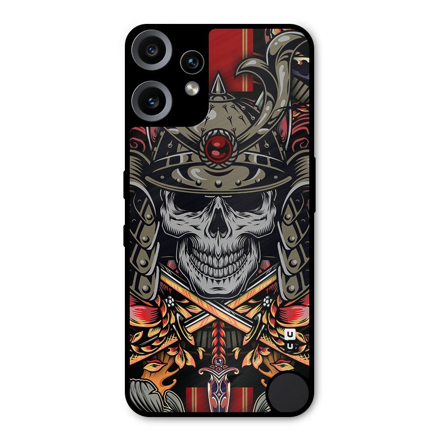 Skull Swords Snakes Metal Back Case for Nothing CMF Phone 2 Pro