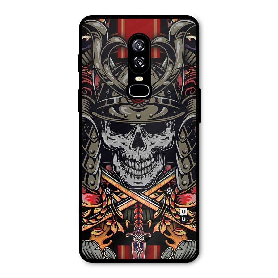 Skull Swords Snakes Metal Back Case for OnePlus 6