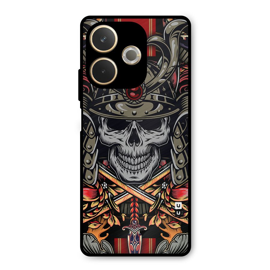 Skull Swords Snakes Metal Back Case for Oppo A5 Pro