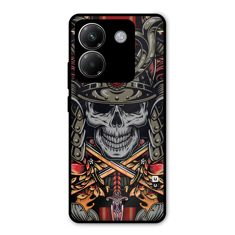 Skull Swords Snakes Metal Back Case for Poco M7 Pro 5G