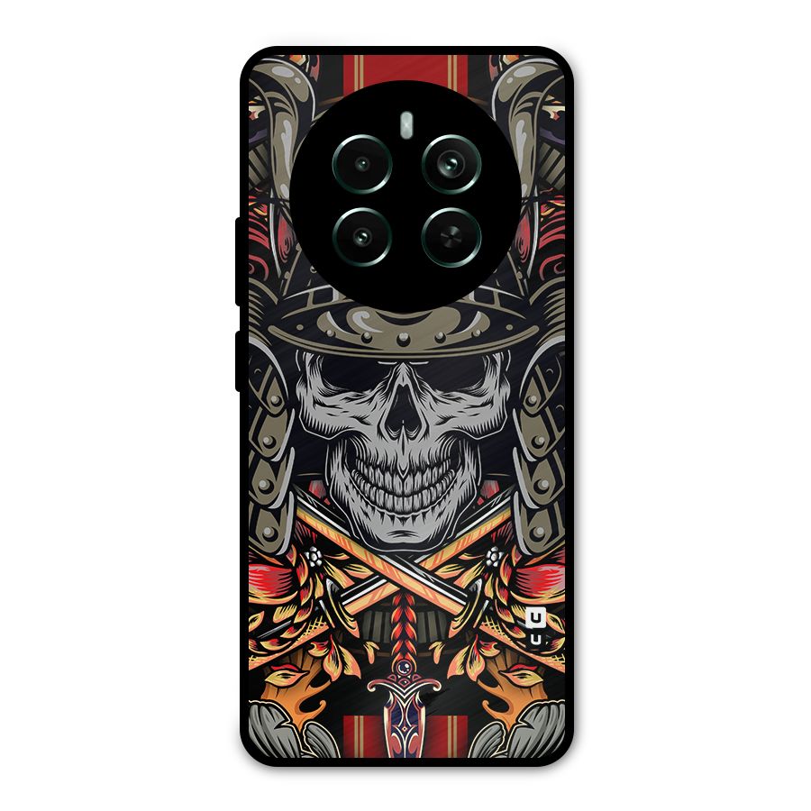 Skull Swords Snakes Metal Back Case for Realme 12 Pro Plus