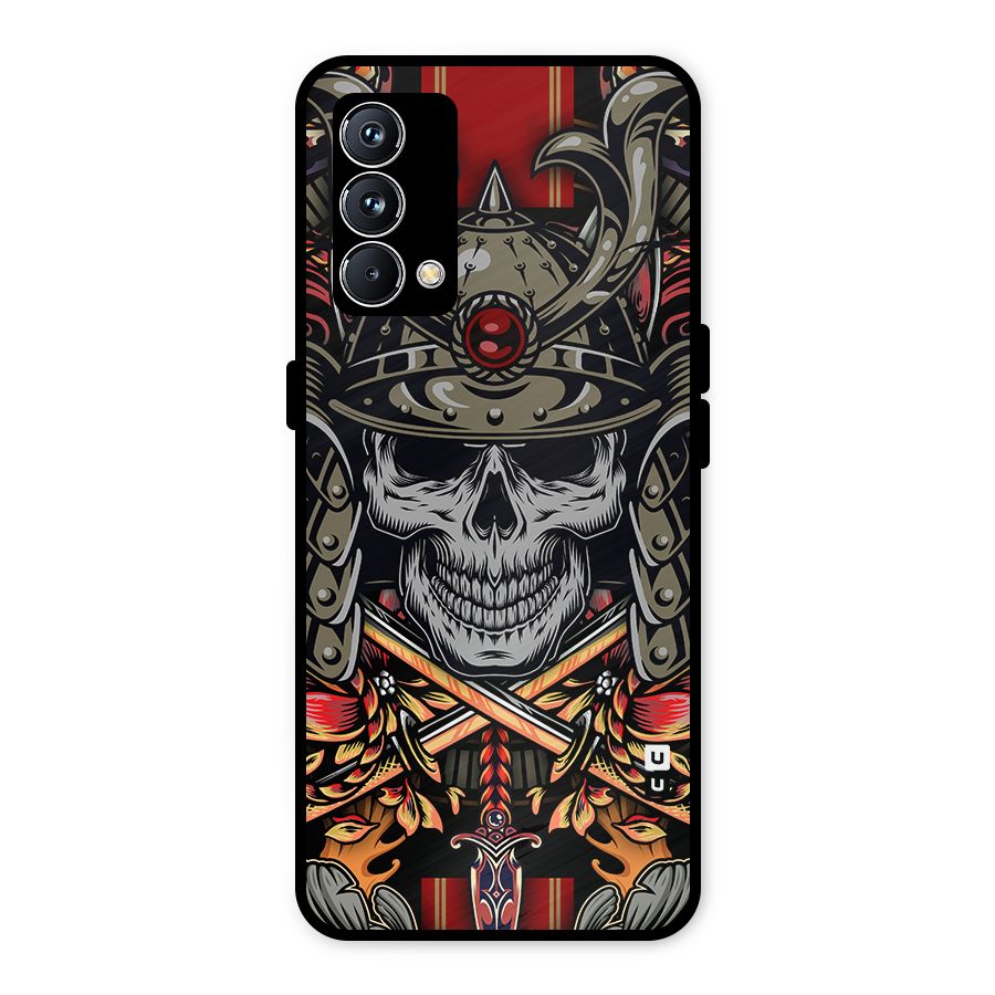 Skull Swords Snakes Metal Back Case for Realme GT Master Edition
