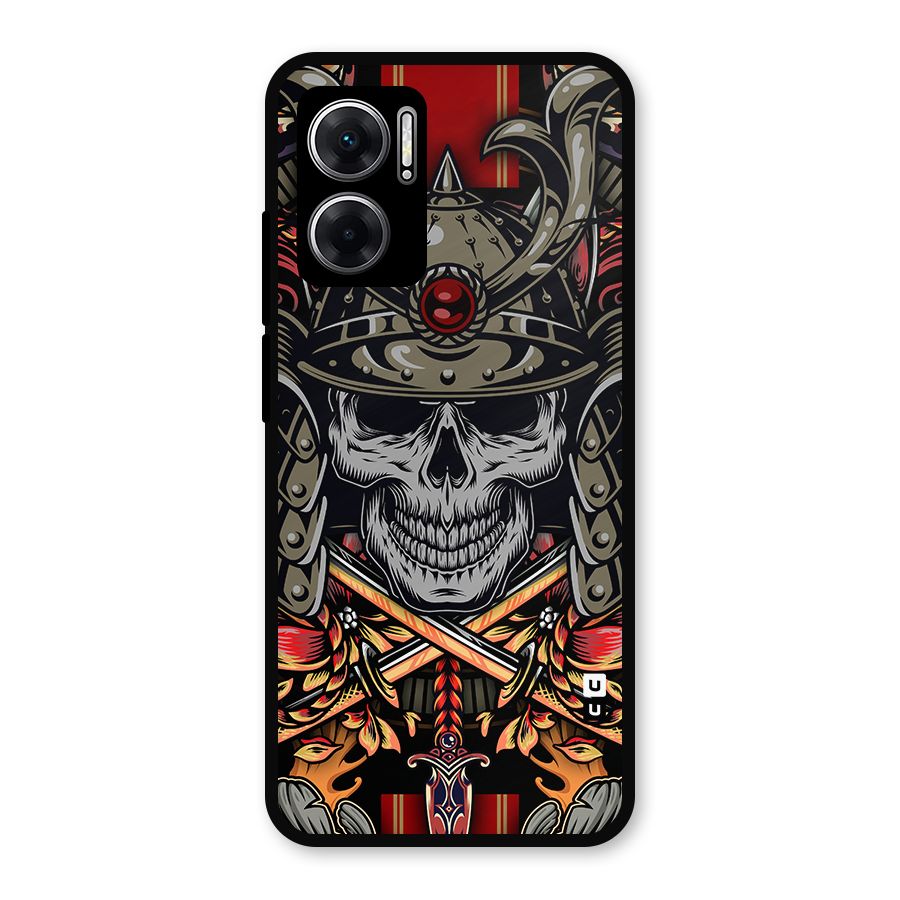 Skull Swords Snakes Metal Back Case for Redmi 11 Prime 5G