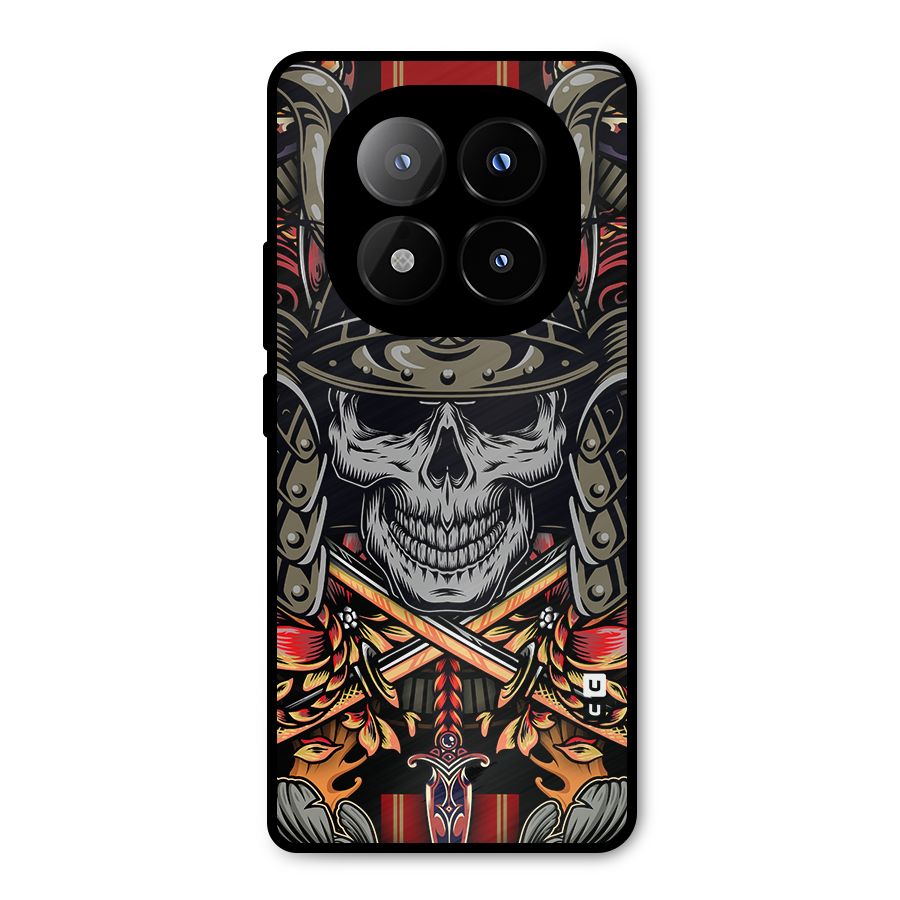 Skull Swords Snakes Metal Back Case for Redmi Note 14 Pro Plus 5G