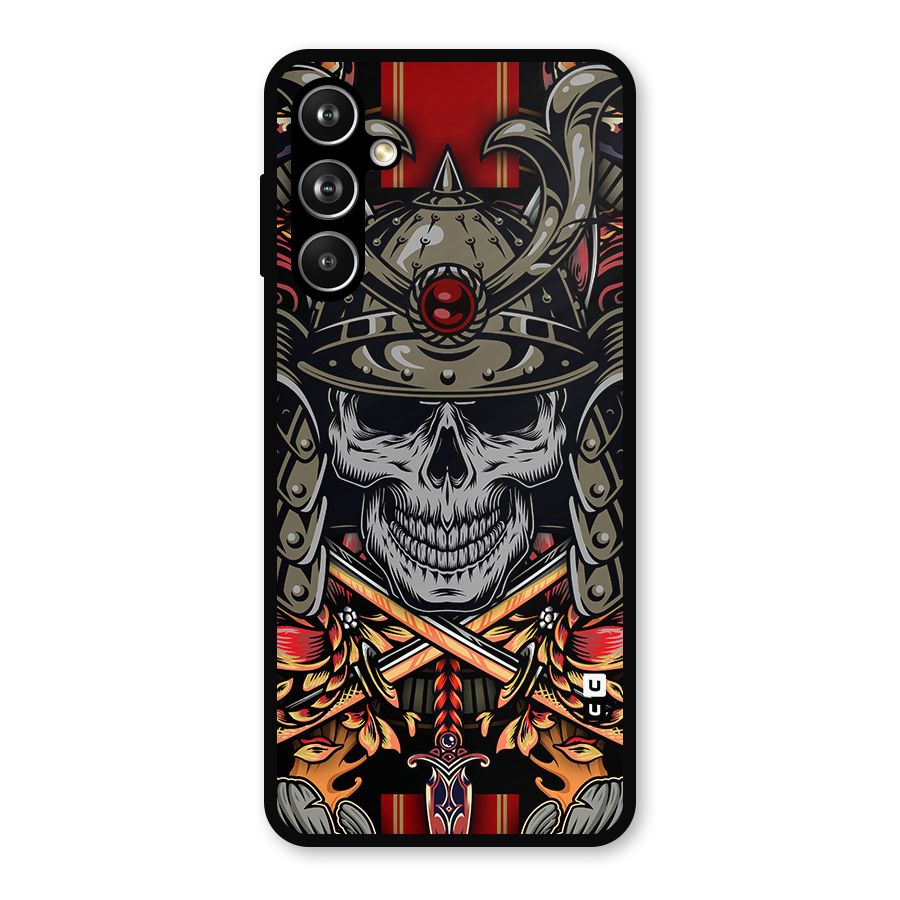 Skull Swords Snakes Metal Back Case for Samsung Galaxy M54