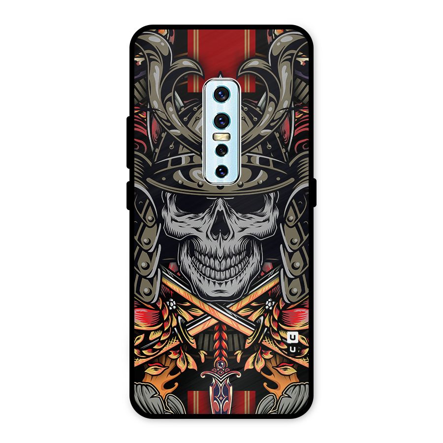 Skull Swords Snakes Metal Back Case for Vivo V17 Pro