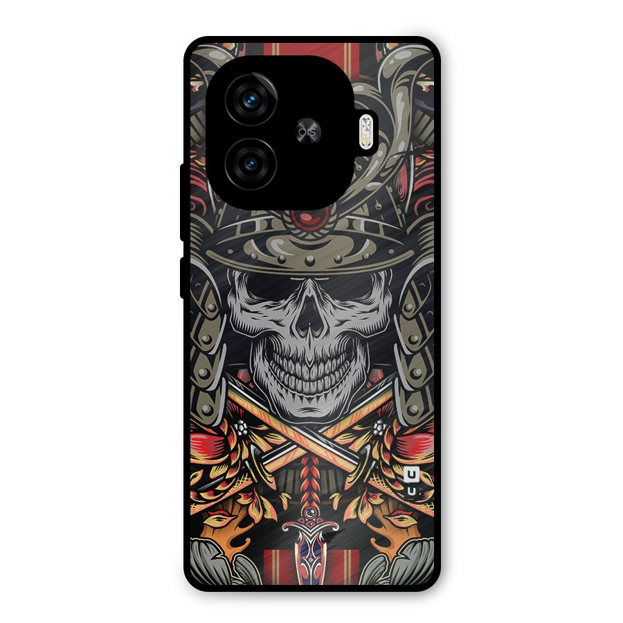 Skull Swords Snakes Metal Back Case for iQOO Neo 10R