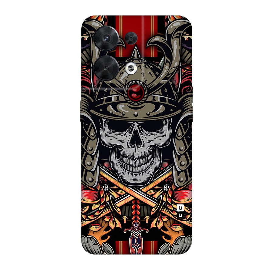 Skull Swords Snakes Original Polycarbonate Back Case for Oppo Reno8 5G