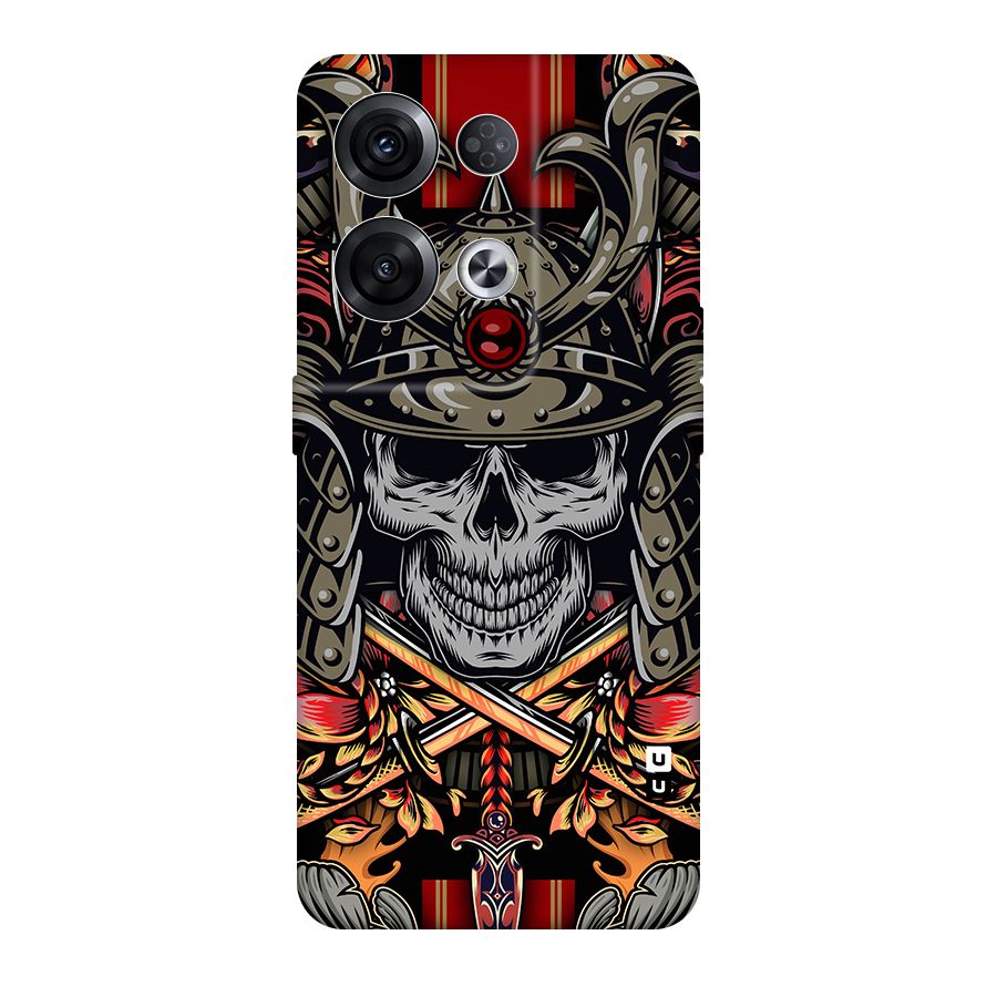 Skull Swords Snakes Original Polycarbonate Back Case for Oppo Reno8 Pro 5G
