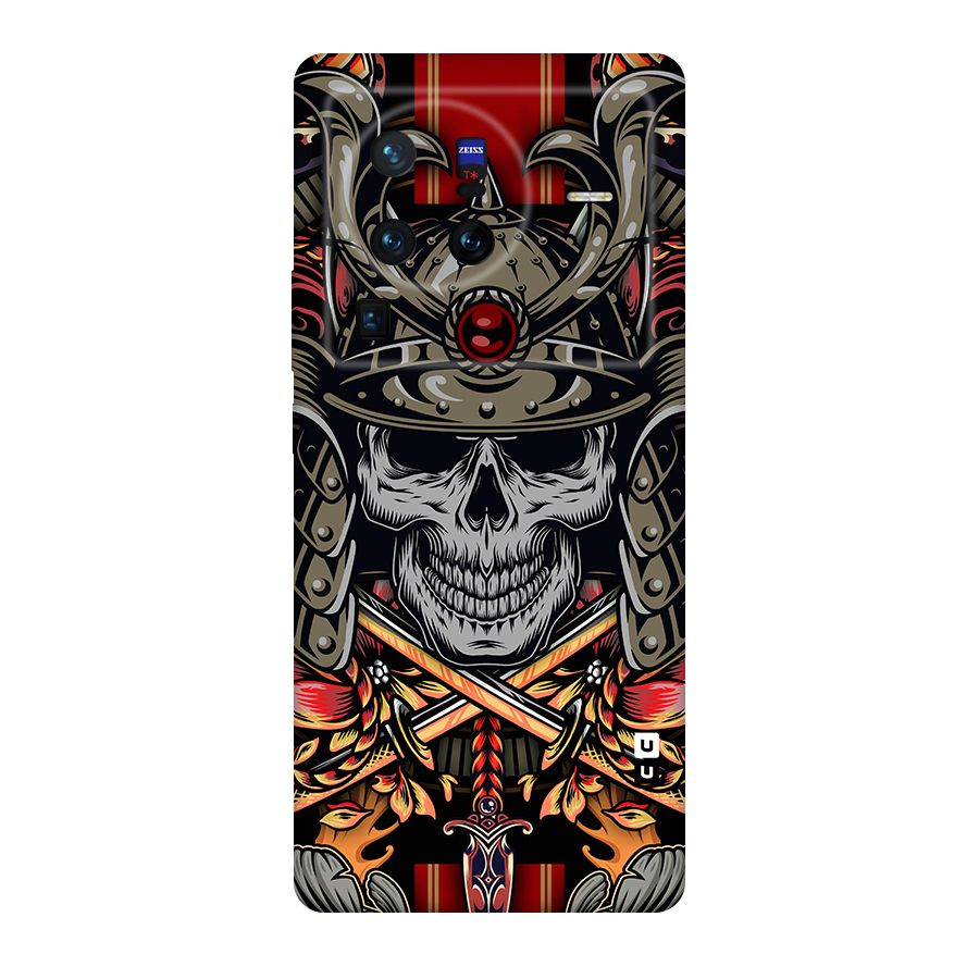 Skull Swords Snakes Original Polycarbonate Back Case for Vivo X80