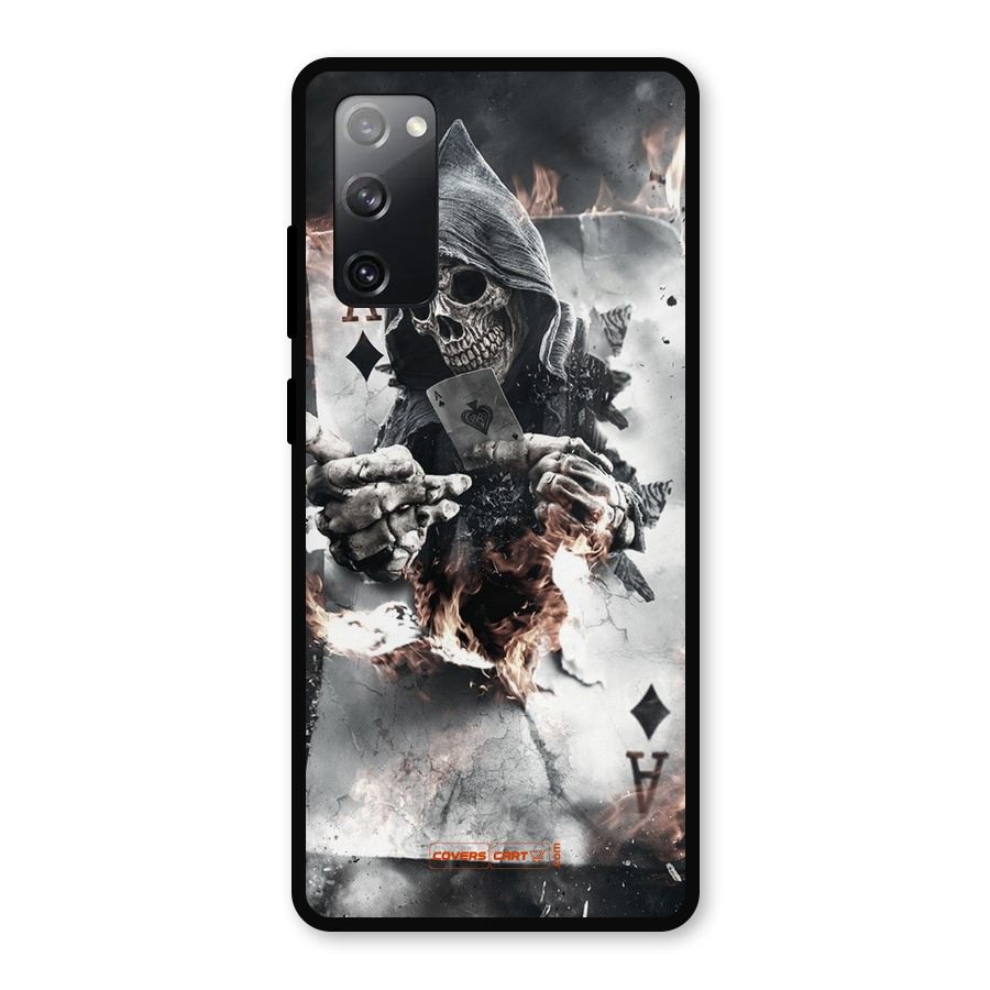 Skull with an Ace Metal Back Case for Galaxy S20 FE 5G