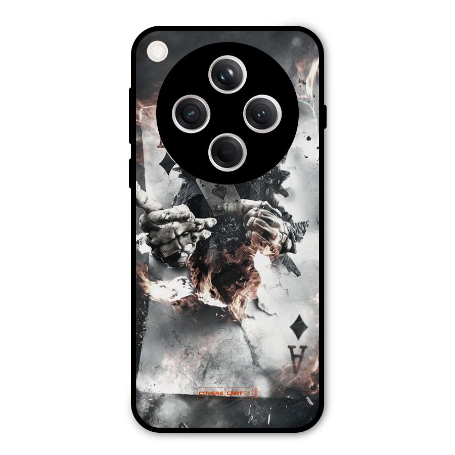 Skull with an Ace Metal Back Case for Oppo Find X8