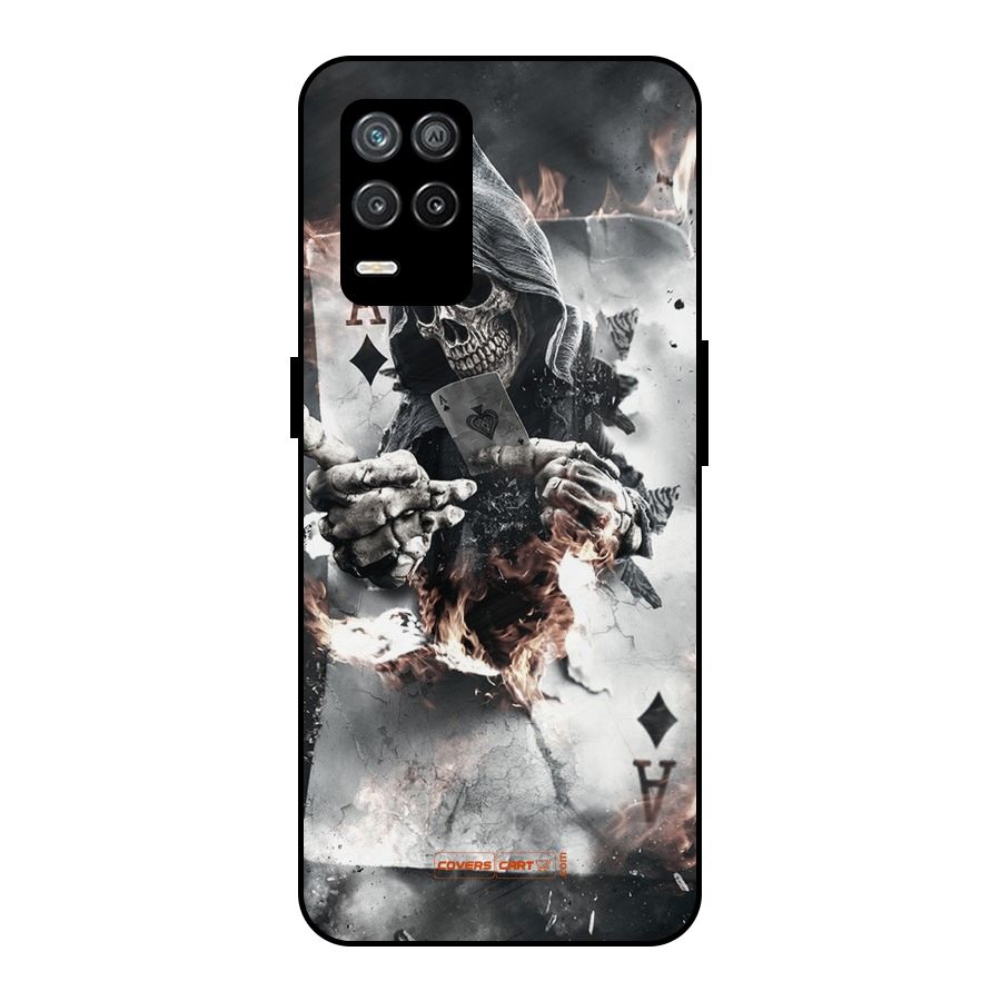 Skull with an Ace Metal Back Case for Realme 8 5G