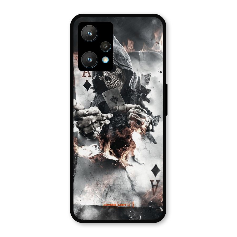 Skull with an Ace Metal Back Case for Realme 9 Pro Plus 5G