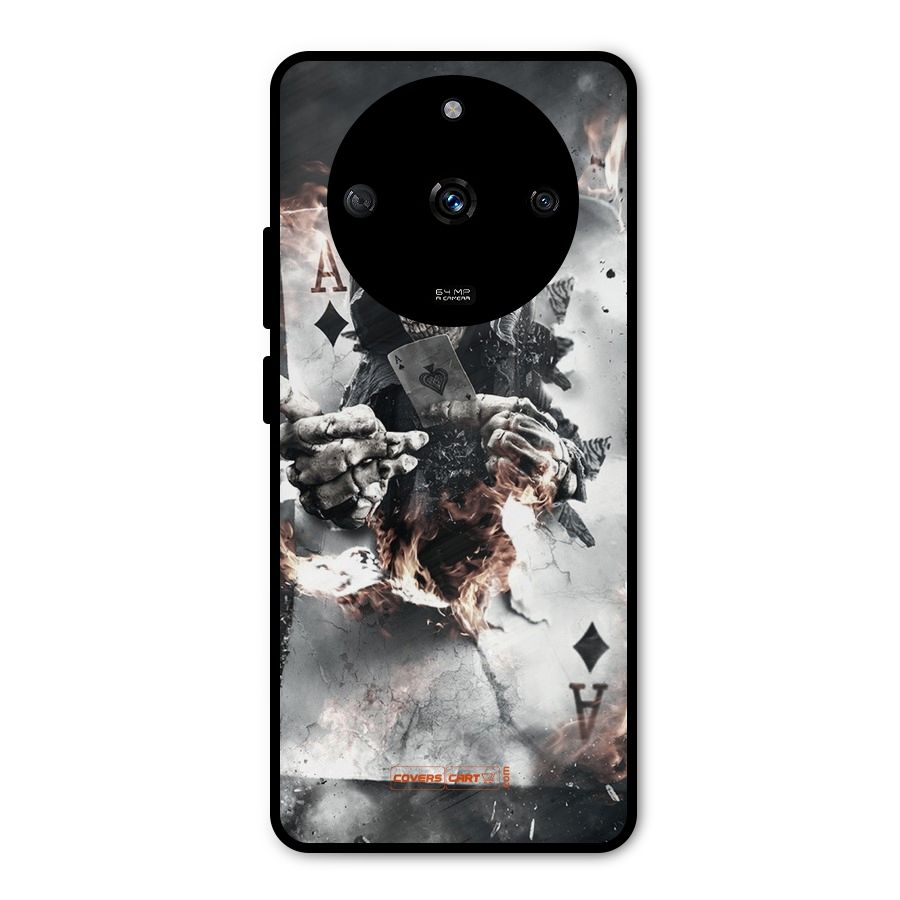 Skull with an Ace Metal Back Case for Realme Narzo 60 5G