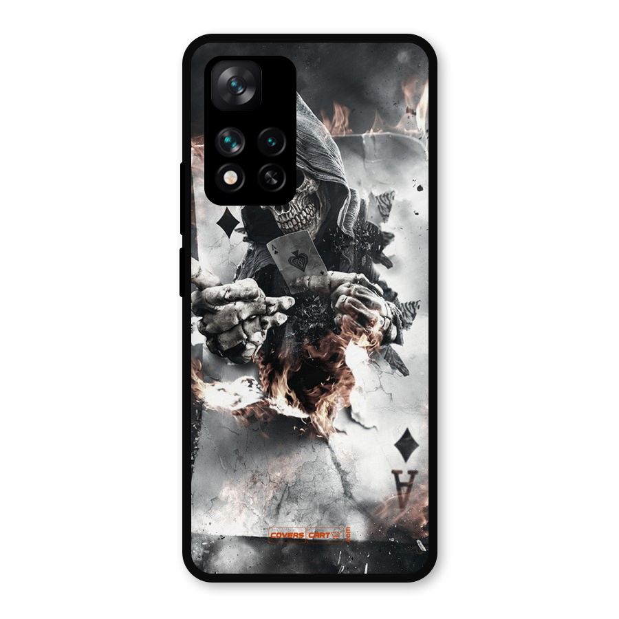 Skull with an Ace Metal Back Case for Xiaomi 11i 5G