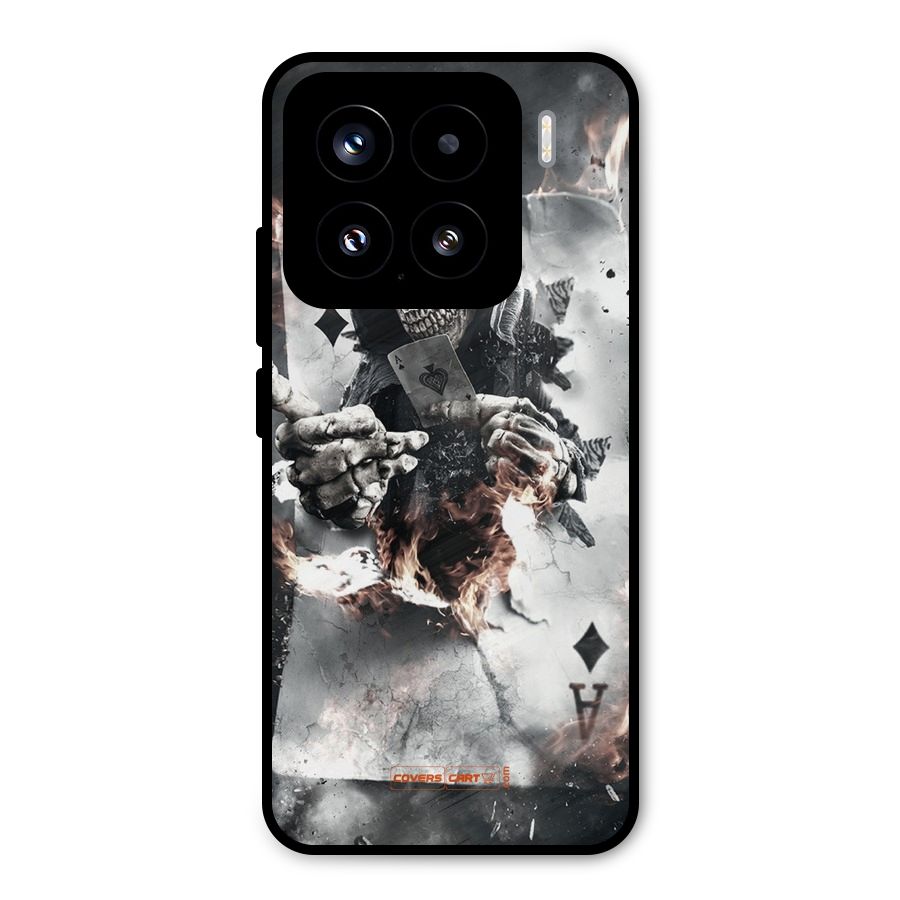 Skull with an Ace Metal Back Case for Xiaomi 15