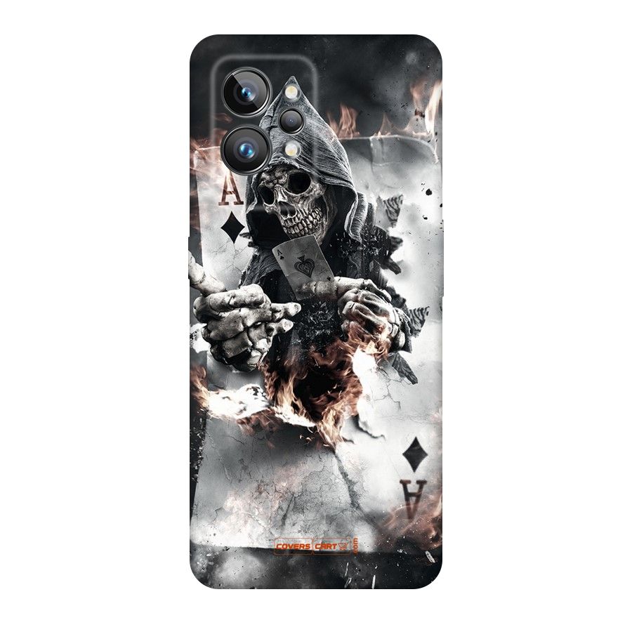 Skull with an Ace Original Polycarbonate Back Case for Realme GT2 Pro