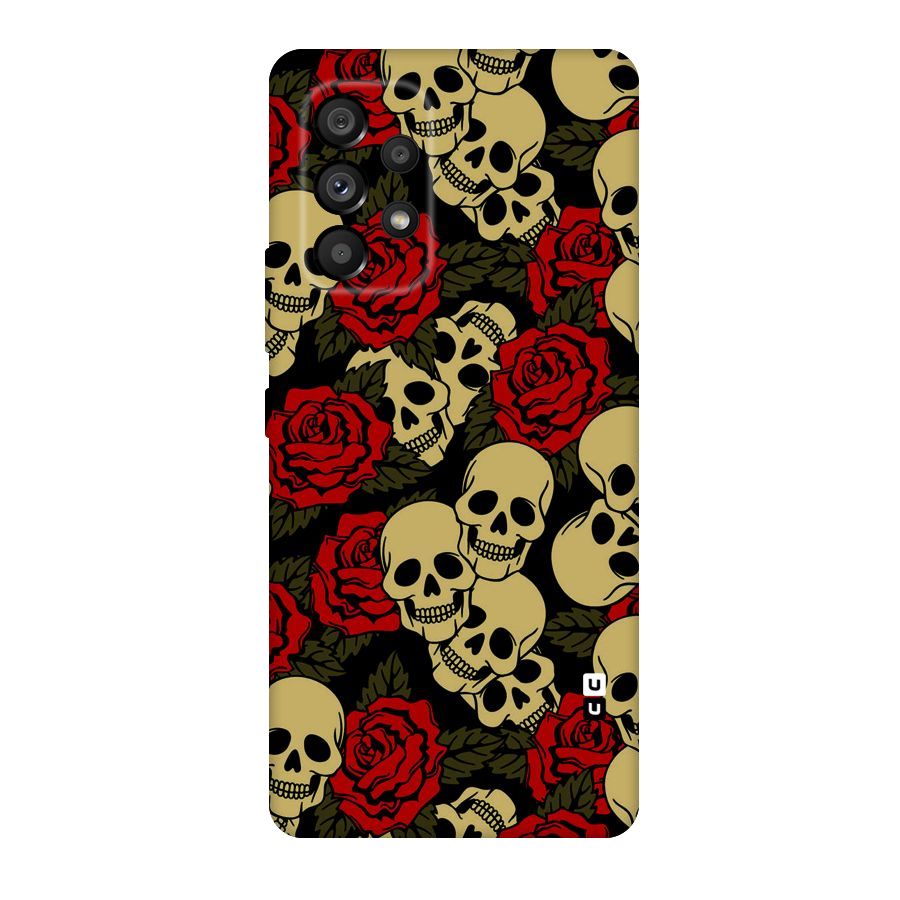 Skulled Roses Original Polycarbonate Back Case for Galaxy A53 5G
