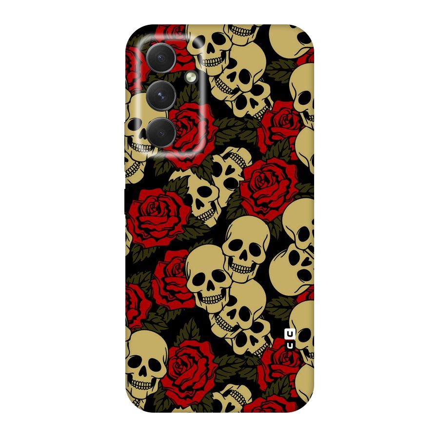 Skulled Roses Original Polycarbonate Back Case for Galaxy A54