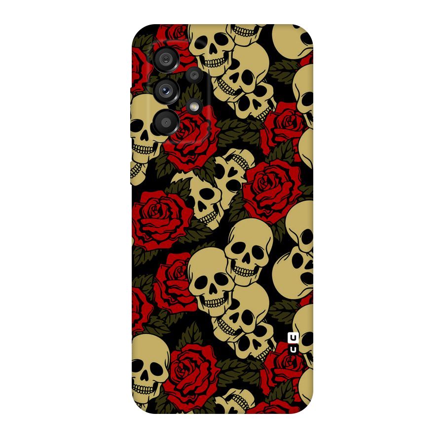 Skulled Roses Original Polycarbonate Back Case for Galaxy A73 5G
