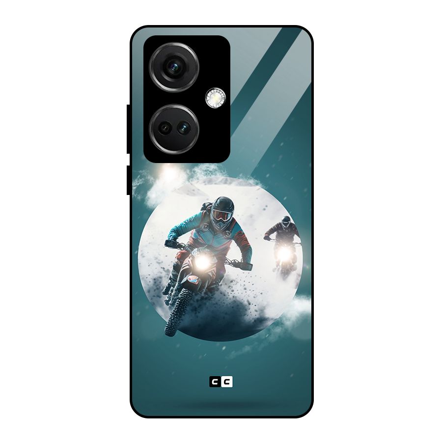 Sky Biker Glass Back Case for OnePlus Nord CE 3 5G