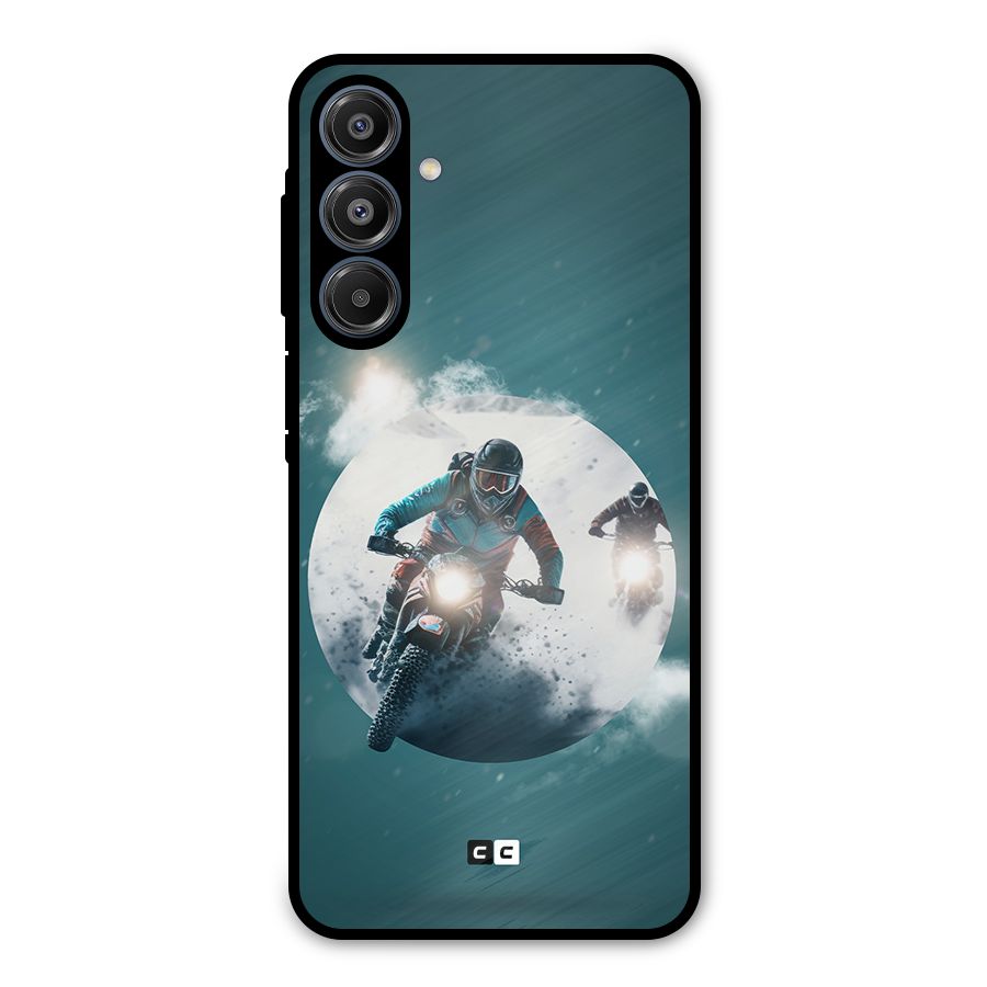 Sky Biker Metal Back Case for Galaxy A16 5G