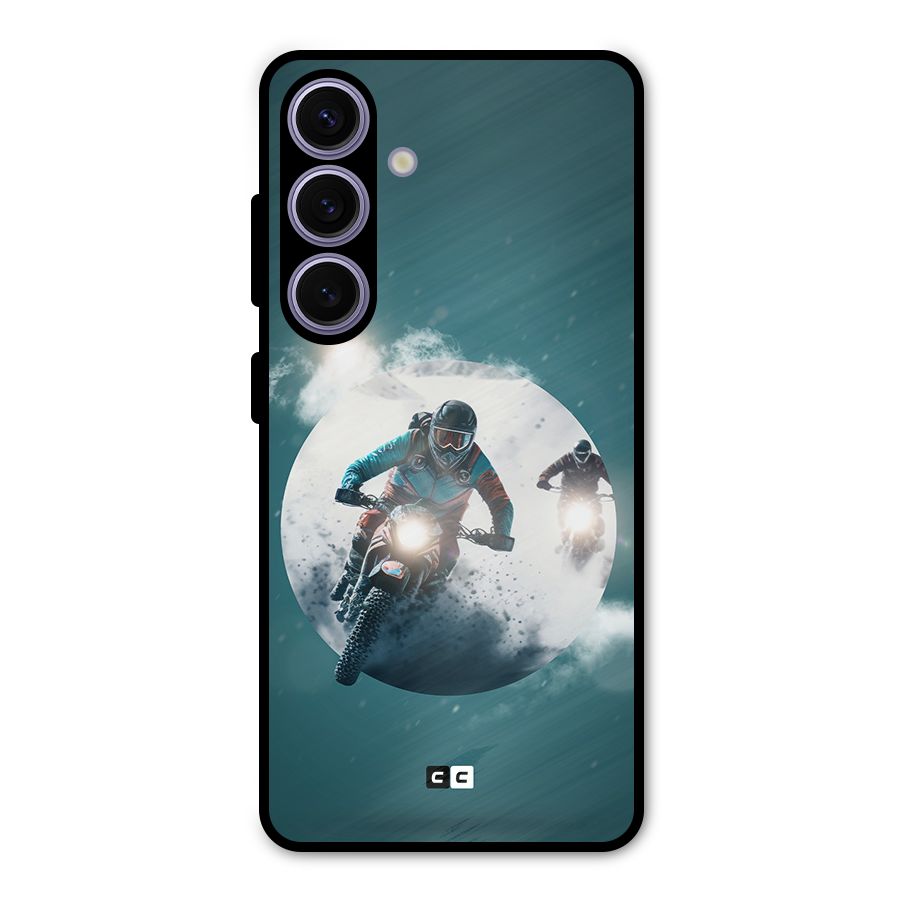 Sky Biker Metal Back Case for Galaxy S24
